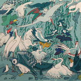 И налетело на Иву бесчисленное множество птиц