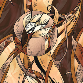 Витраж_абстракция