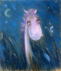 ночью в поле 