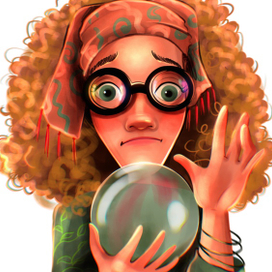 Книжная иллюстрация Гарри Поттер