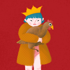 Лето маленькой девочки в деревне