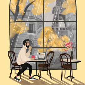 Осень в Париже