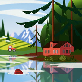 Летний день