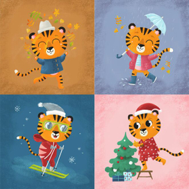 Тигры для календаря_3