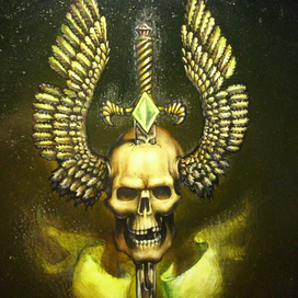 крылатый череп