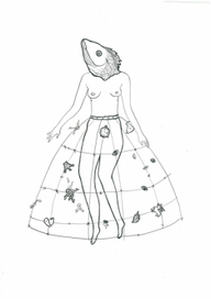 иллюстрация к сборнику поэзии Виталия Рыжкова "Дзверы, замкнёныя на ключы"