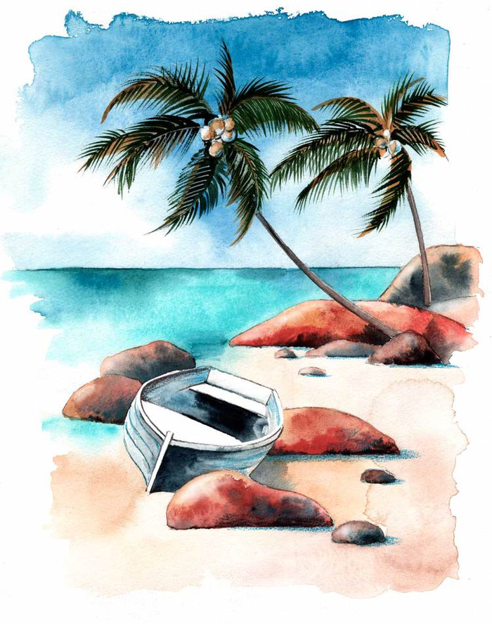 Кароль Мацюсь на бязлюдным востраве