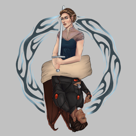 Неста и Кассиан - Королевство серебряного Пламени