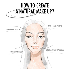 Make up step by step