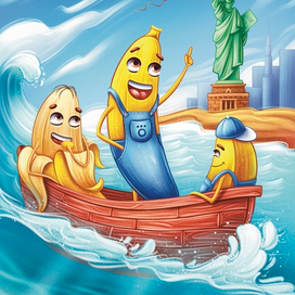 Иллюстрация для настольной игры компании ОККО