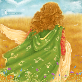 Ангел с плащаницей.