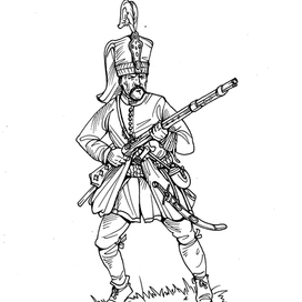 Турецкий янычар (XVII в.)
