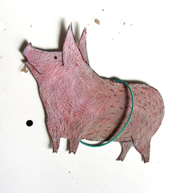 Свинья без хвоста, но с халахупом.