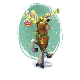 Весёлый лось