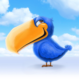 синий тукан