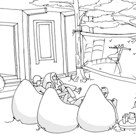 Дачный кинотеатр