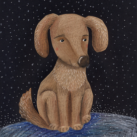 Ждущий на снегу