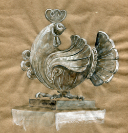 Алма-Ата. фонтан "Восточный календарь".