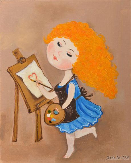 Напишу тебе картину про любовь