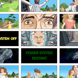 Сторибод "Возвращение пилота" цветная версия