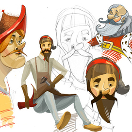 Персонажи для ролика