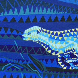 Гепард стиль мозайка