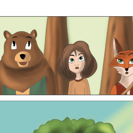 Комикс Путешествие Лизы в Анималию, стр. 14