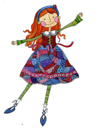 девочка к проекту "день защиты детей"