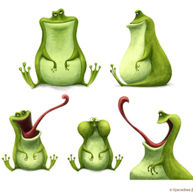 Персонаж для конкурса "Всеядная жаба"