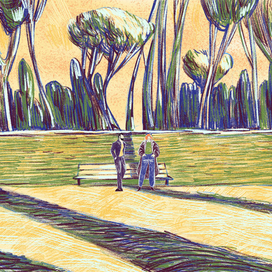 Персонаж в среде 7