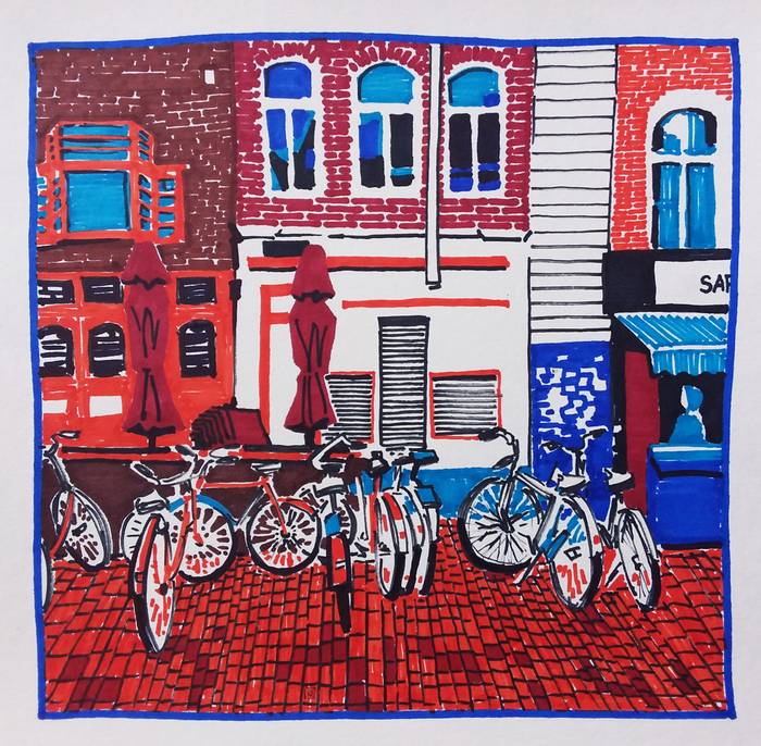 Велосипедная парковка