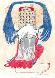 иллюстрации к рассказу С. Календа для журнала «Макулатура»