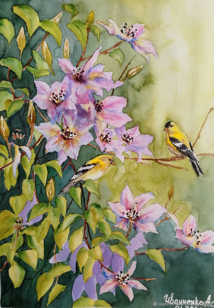 Желтые пташки