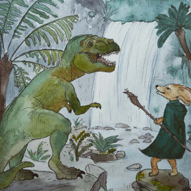 Встреча у водопада