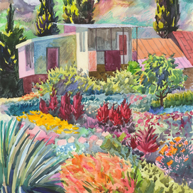 Домик в саду