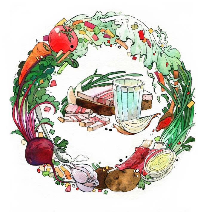 Борщевой набор