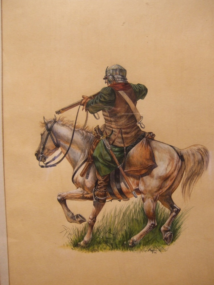 Драгун, полк "нового строя". Россия, 17-й в.