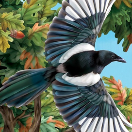 На дубе том1. Птички