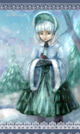 winter lolita youmu
