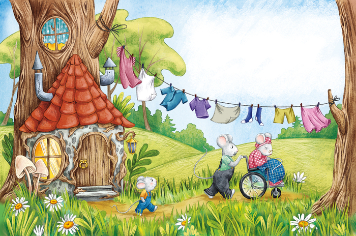 Бабушка стала маленькой