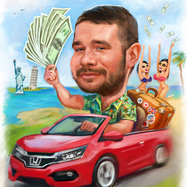 Дружеский шарж