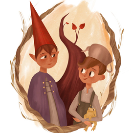 Over the garden wall