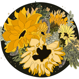 Подсолнухи 