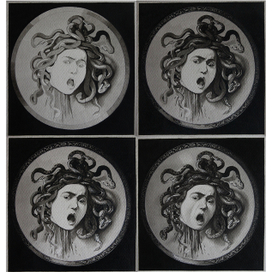 Копия: Медуза Горгона - Микеланджело Меризи да Караваджо