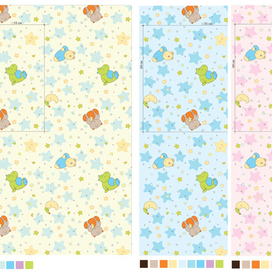 Детское постельное белье. Паттерн