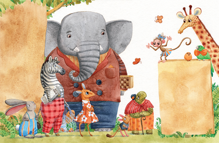 даже черепаху в гости пригласила...