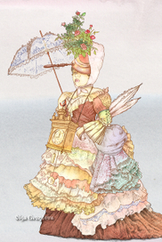 Кабатчиха нарядилась (С.Г. Писахов)