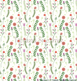 Форзац к книге "Рыжий лис и белый волк"