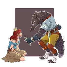 Царевна и волк