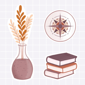 Стикеры для мечтателей